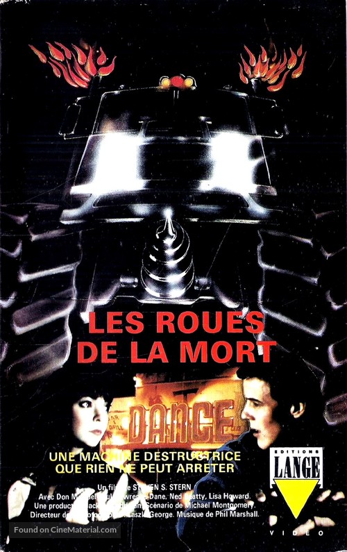 Rolling Vengeance - French VHS movie cover