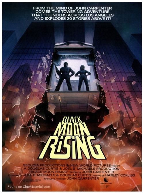 Black Moon Rising - Movie Poster
