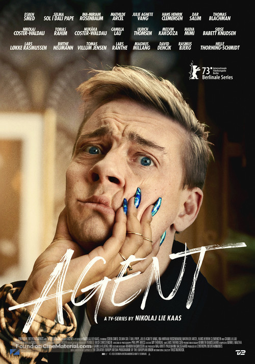 &quot;Agent&quot; - Danish Movie Poster