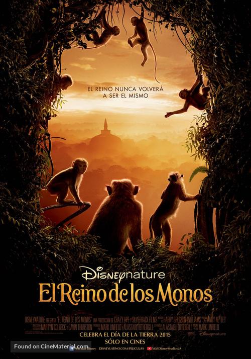 Monkey Kingdom - Argentinian Movie Poster