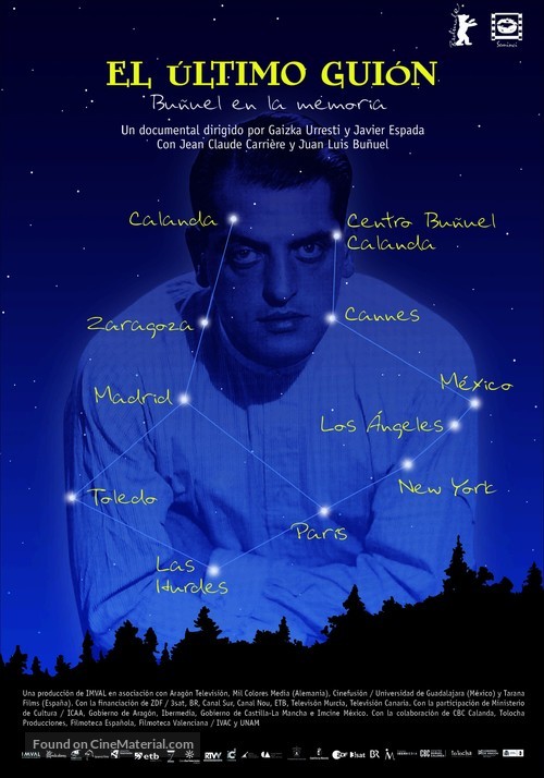 El &uacute;ltimo gui&oacute;n. Bu&ntilde;uel en la memoria - Spanish Movie Poster