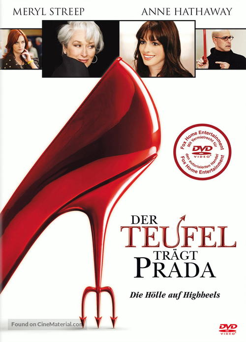 The Devil Wears Prada - German DVD movie cover