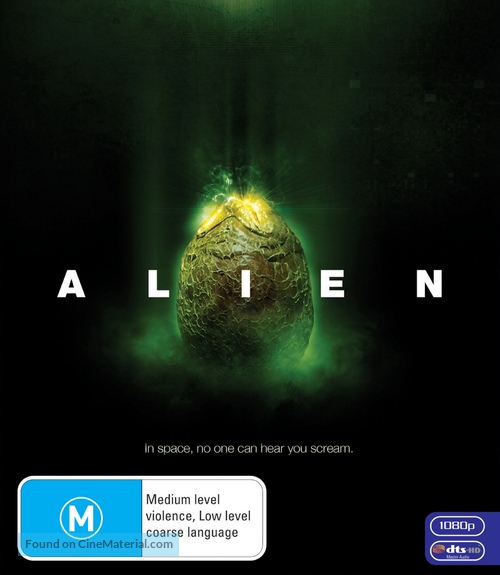 Alien - Australian Blu-Ray movie cover