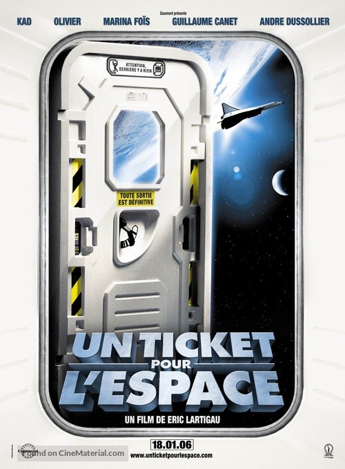 Un ticket pour l&#039;espace - French poster