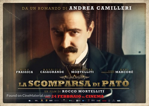 La scomparsa di Pat&ograve; - Italian Movie Poster