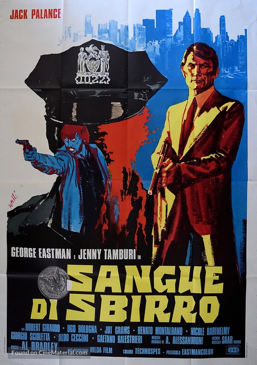 Sangue di sbirro - Italian Movie Poster