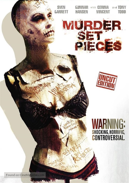 Murder Set Pieces - Austrian DVD movie cover