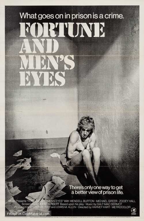 Fortune and Men&#039;s Eyes - Movie Poster