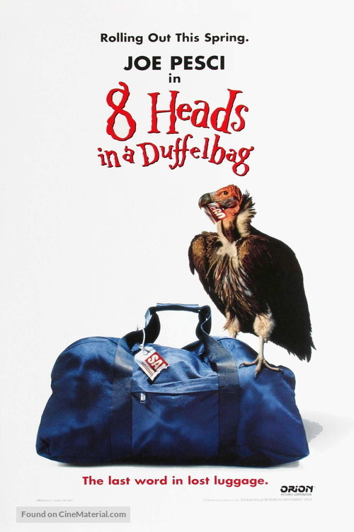 8 Heads in a Duffel Bag - Movie Poster