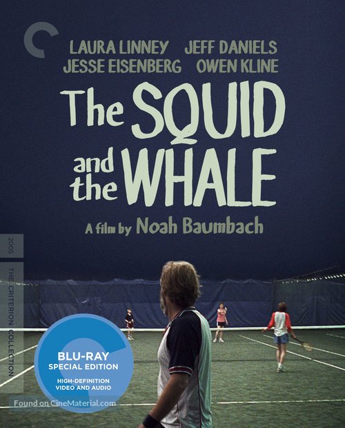 The Squid and the Whale - Blu-Ray movie cover