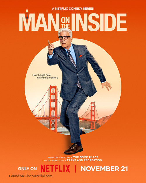 &quot;A Man on the Inside&quot; - Movie Poster