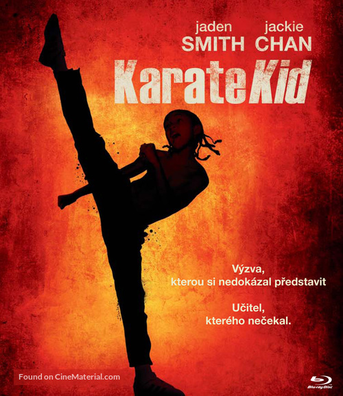 The Karate Kid - Czech Blu-Ray movie cover