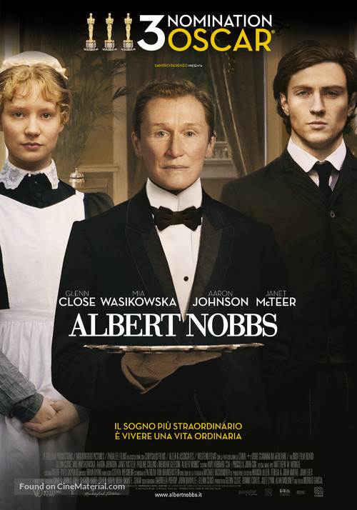 Albert Nobbs - Italian Movie Poster