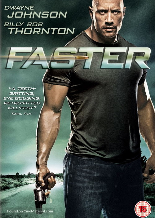 Faster - British DVD movie cover