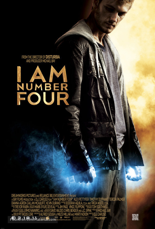 I Am Number Four - Movie Poster