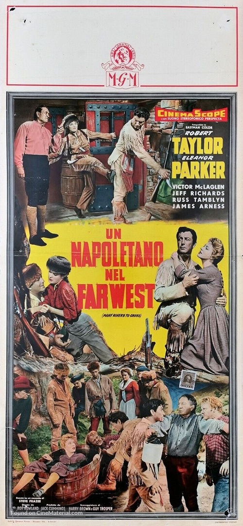 Many Rivers to Cross - Italian Movie Poster