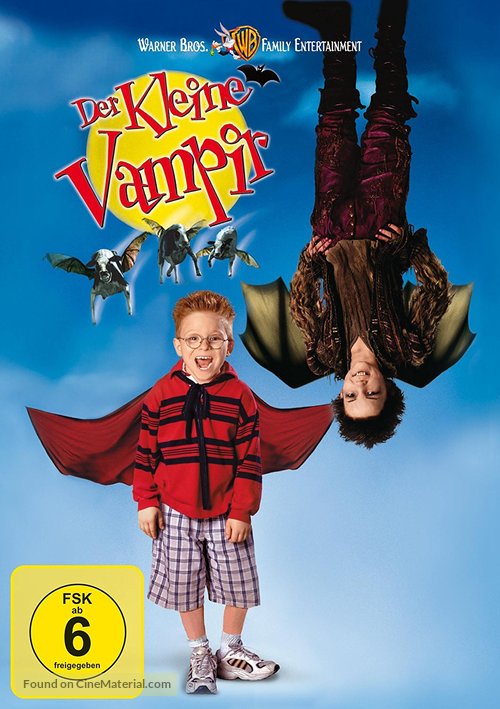 The Little Vampire - German DVD movie cover