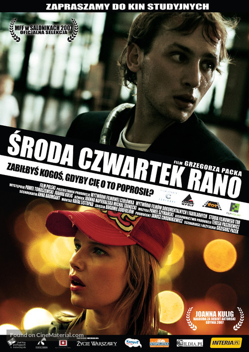 Sroda czwartek rano - Polish poster