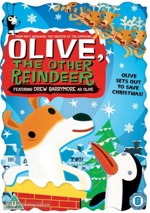 Olive, the Other Reindeer - British DVD movie cover