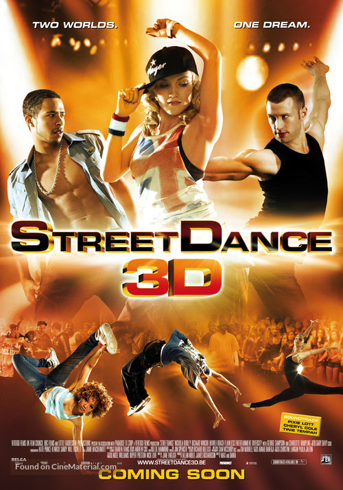 StreetDance 3D - Belgian Movie Poster
