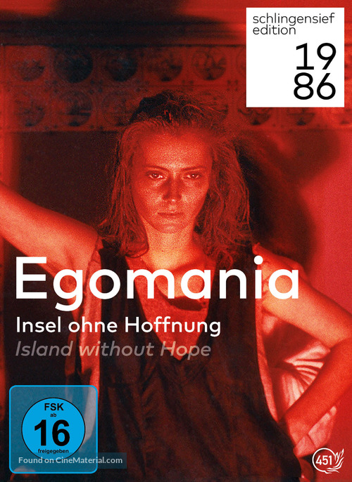 Egomania - Insel ohne Hoffnung - German Movie Cover