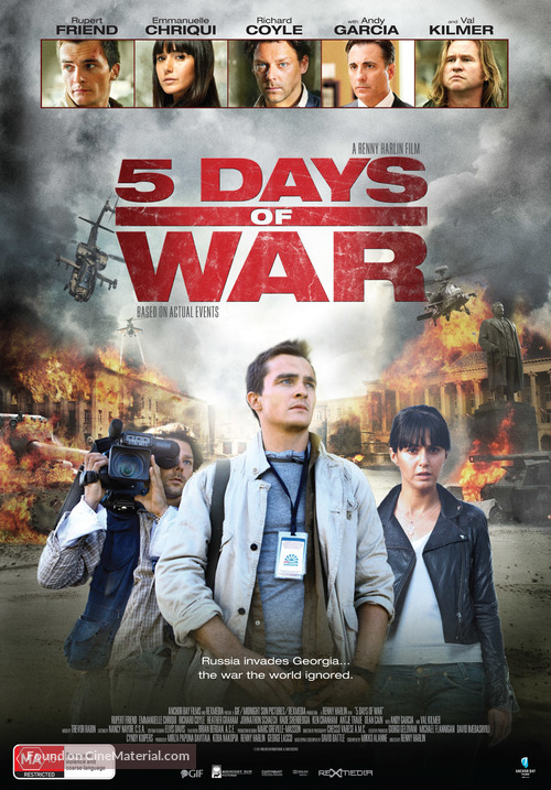 5 Days of War - Australian Movie Poster