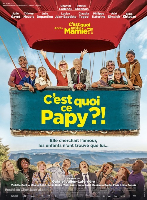 C'est quoi ce papy?! (2021) French movie poster
