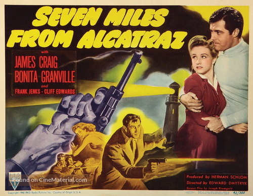 Seven Miles from Alcatraz - Movie Poster