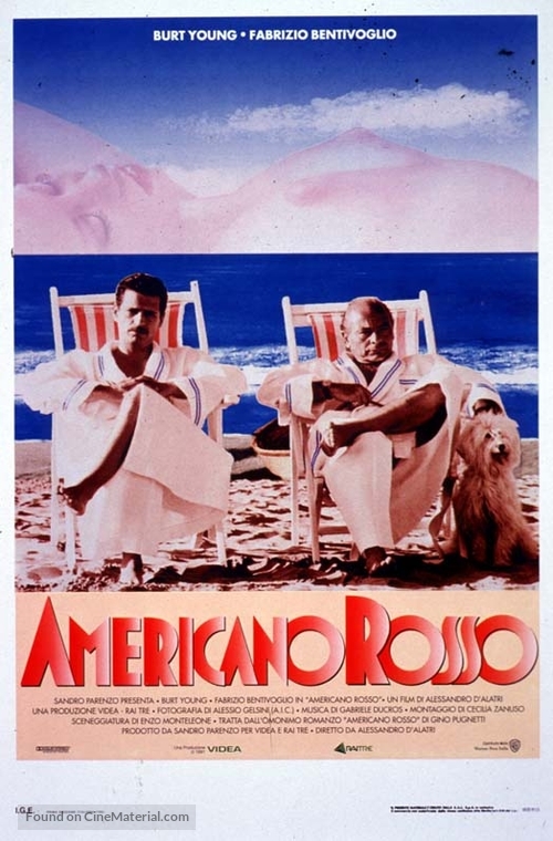 Americano rosso - Italian Movie Poster