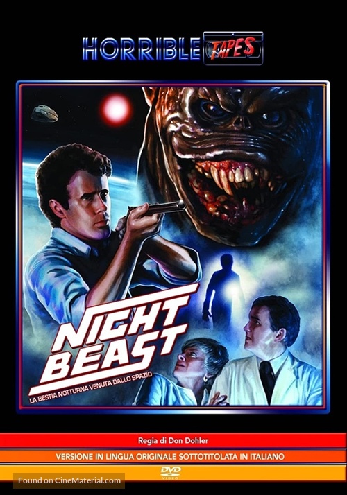 Nightbeast - Italian DVD movie cover