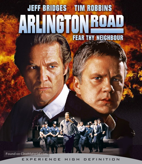 Arlington Road - Blu-Ray movie cover