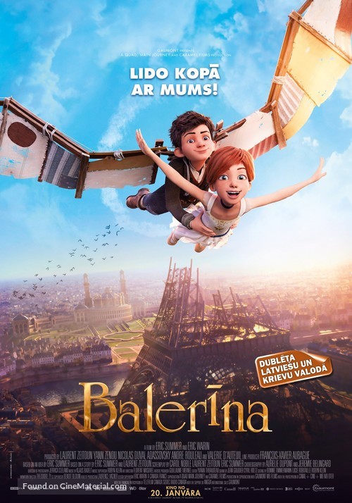 Ballerina - Latvian Movie Poster