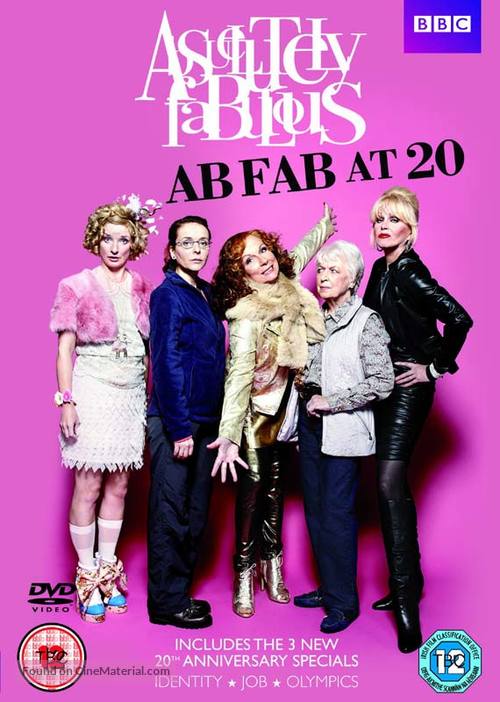 &quot;Absolutely Fabulous&quot; - British DVD movie cover