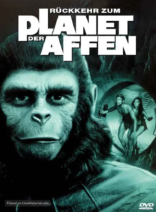 Beneath the Planet of the Apes - German DVD movie cover