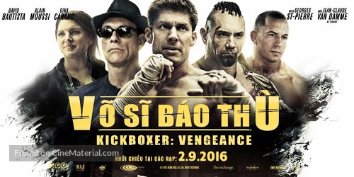 Kickboxer: Vengeance - Vietnamese poster