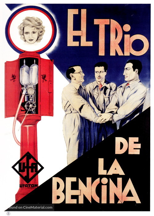 Die drei von der Tankstelle - Spanish Movie Poster
