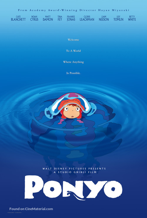 Gake no ue no Ponyo - Movie Poster