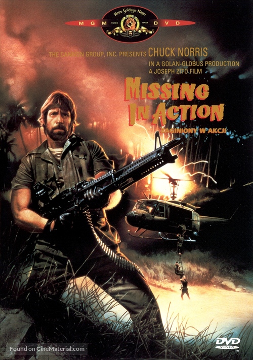 Missing in Action - Polish Movie Cover