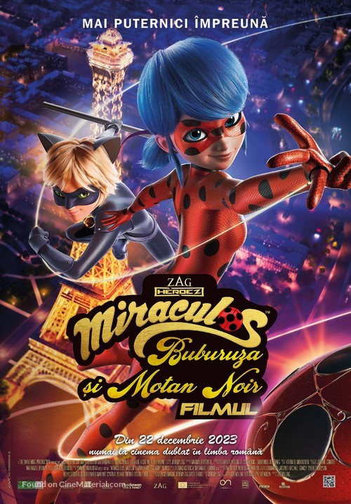 Miraculous: Le Film - Romanian Movie Poster