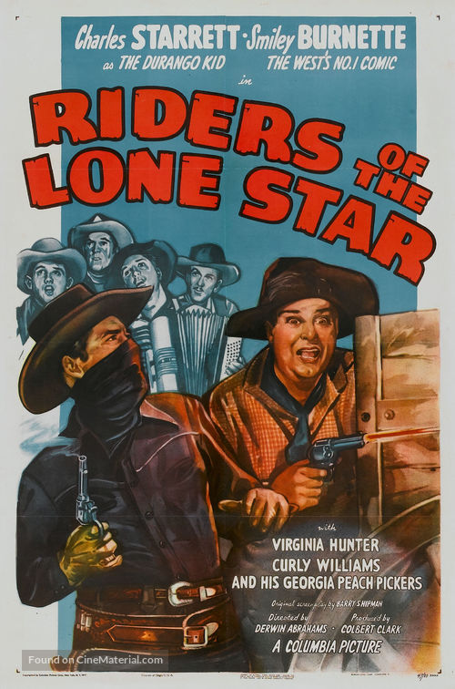 Riders of the Lone Star - Movie Poster