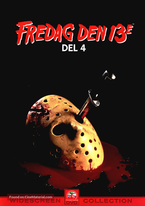 Friday the 13th: The Final Chapter - Swedish Movie Cover