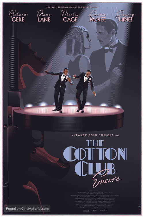 The Cotton Club - Belgian poster