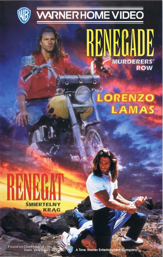 &quot;Renegade&quot; - Polish VHS movie cover