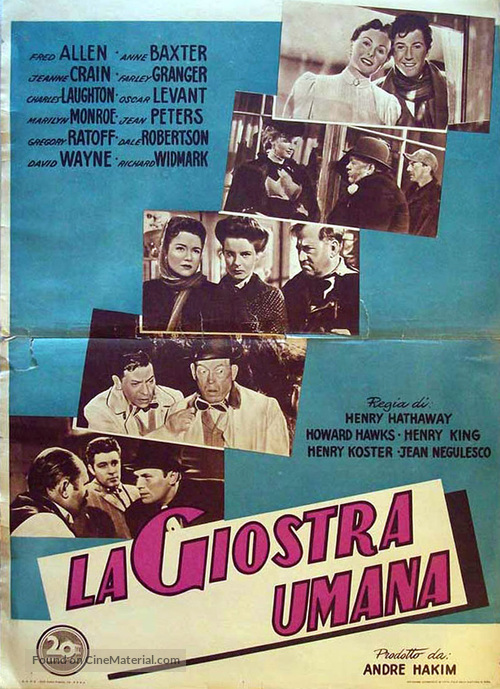 O. Henry&#039;s Full House - Italian Movie Poster