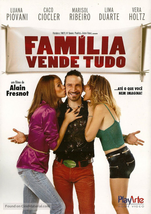 Fam&iacute;lia Vende Tudo - Brazilian DVD movie cover