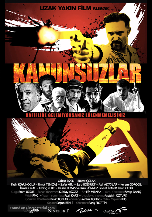 Kanunsuzlar - Turkish Movie Poster