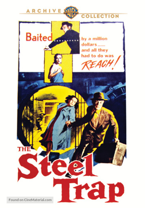 The Steel Trap - DVD movie cover