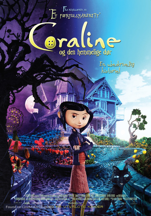 Coraline - Norwegian Movie Poster