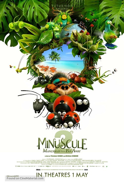 Minuscule 2: Les mandibules du bout du monde - Singaporean Movie Poster