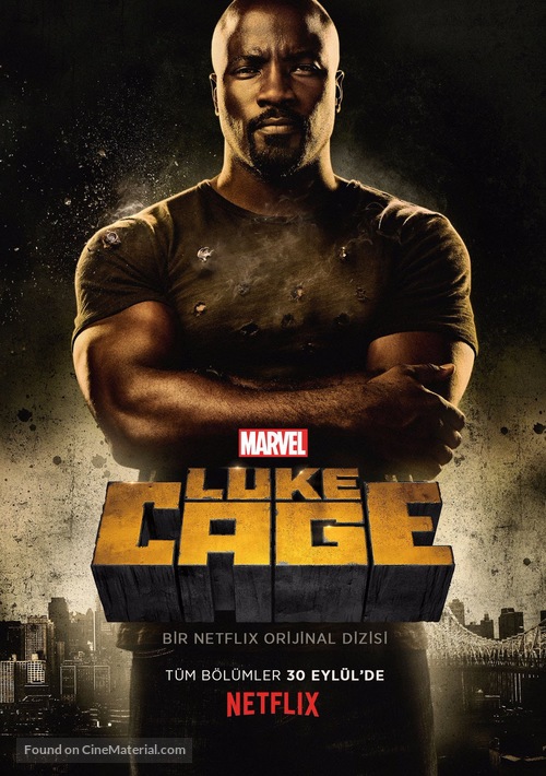 &quot;Luke Cage&quot; - Turkish Movie Poster